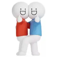 Trading Figure - Little Blue And His Friends Abstract Series