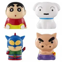 Trading Figure - Coin Bank - Crayon Shin-chan / Action Mask & Buriburizaemon