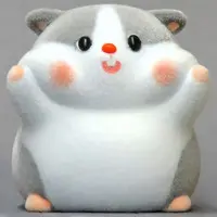 Trading Figure - Hamster Miken's Big Family Series