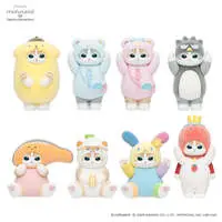 mofusand x Sanrio Characters Mofumofu Flocked Figure Trading Collection Vol.3 (All 8 Types)