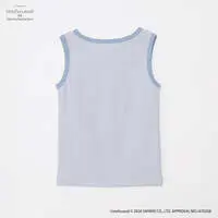 mofusand x Sanrio Characters Tank Top Cloud Pale Blue - M