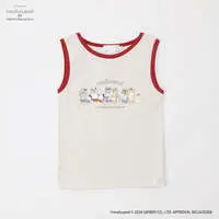 mofusand x Sanrio Characters Tank Top March Natural - M