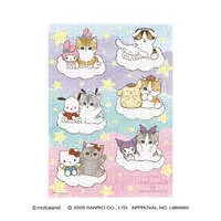 mofusand x Sanrio Characters 500-Piece Jigsaw Puzzle (No.500-786 Above the Clouds)