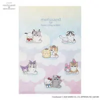 mofusand x Sanrio Characters Hologram Clear File (Cloud)