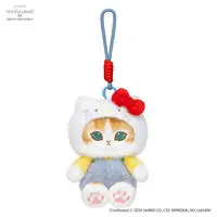 mofusand x Sanrio Characters Plump & Fluffy Mascot (Hello Kitty)