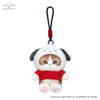 mofusand x Sanrio Characters Plump & Fluffy Mascot (Pochacco)
