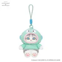 mofusand x Sanrio Characters Plump & Fluffy Mascot (Hangyodon)