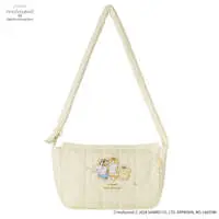 mofusand x Sanrio Characters Fluffy Quilted Bag