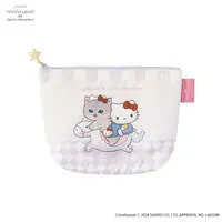 mofusand x Sanrio Characters Pocket Tissue Pouch (Hello Kitty)