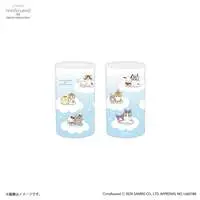 mofusand x Sanrio Characters Retro Glass