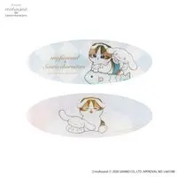 mofusand x Sanrio Characters Oval Hair Clip Set (2pcs) (Cinnamoroll)