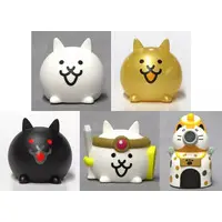 Trading Figure - Nyanko Daisensou / Killer Cat & Brave Cat & Gold Cat & Cat Base Jr