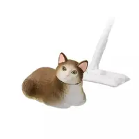 Trading Figure - Cat Curling