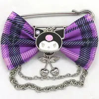 Badge - Brooch - Sanrio characters / Kuromi