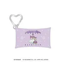 mofusand x Sanrio Characters Clear Multi Case S (Kuromi)