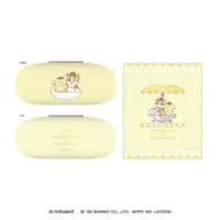 mofusand x Sanrio Characters Glasses Case (Pompompurin)