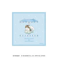 mofusand x Sanrio Characters Mini Towel (Cinnamoroll)