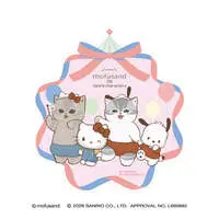 mofusand x Sanrio Characters Travel Sticker (Trip to the Amusement Park! ①)