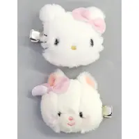 Hair Clip - Accessory - Retro Plush Collection / Hello Kitty