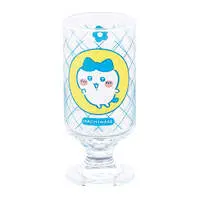 Chiikawa Soda Glass w/Base (Hachiware)