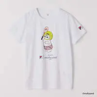 mofusand × FILA S/S T-shirts (WHITE・Tennis ball) - XL