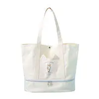 mofusand Double-bottom Tote (Meows And Sweets・Beige)