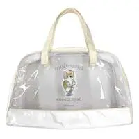 mofusand Boston Bag (Meows And Sweets・Beige)