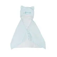 mofusand Hooded Towel (Pastel Shark Meow・Blue)