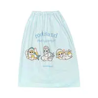 mofusand Wrap Towel (Pastel Shark Meow・Blue)