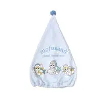 mofusand Towel Cap (Pastel Shark Meow・SAX)
