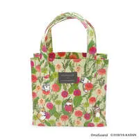 mofusand × HIBIYA-KADAN Coated Mini Bag (Dahlia)