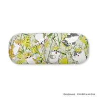 mofusand × HIBIYA-KADAN Glasses Case (Light Green)