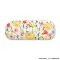 mofusand × HIBIYA-KADAN Glasses Case (Beige)