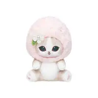 mofusand MERCI STRAWBERRY Basket Plush (Pink Strawberry)