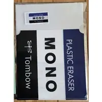 Stationery - Stickers - Plastic Folder (Clear File) - Pencil (タイトーくじ トンボ鉛筆 　F賞クリアファイル&ステッカーセット)