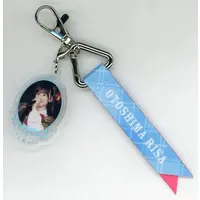 Key Chain (音嶋莉沙 リボンアクリルキーホルダー 「DMMスクラッチ イコールラブ(=LOVE) 8周年ツアーファイナル開催記念 スクラッチ」 D-3賞)