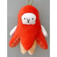 Key Chain (たこさんウインナー ぷりぬいマスコット 「かぶり生活」)