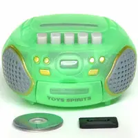 Trading Figure - Record playback! retro mini CD player mascot