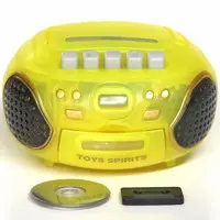 Trading Figure - Record playback! retro mini CD player mascot