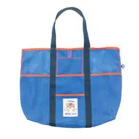 mofusand Mesh Bag (Sauna Meow, Blue)