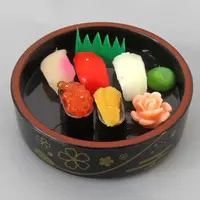 Trading Figure (D.桶寿司 五種 「極上!豪華盛り合わせ!お造り＆お寿司マスコット～絢爛」)