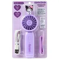 Handheld Fan - Sanrio characters / Kuromi