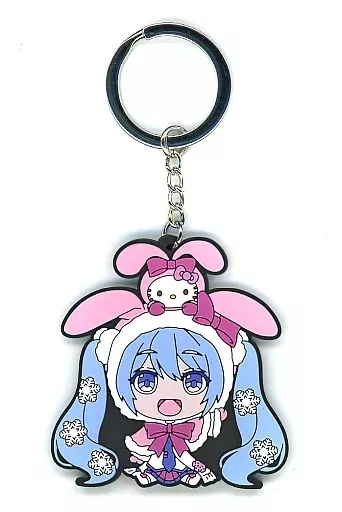 Key Chain - VOCALOID / Hatsune Miku & Hello Kitty