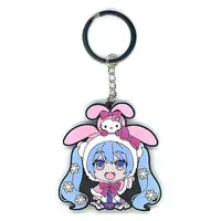 Key Chain - VOCALOID / Hatsune Miku & Hello Kitty