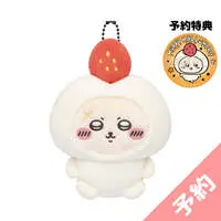  Chiikawa Costume Mascot (Strawberry Daifuku Rakko) (w/Pre-order Bonus Sticker)  