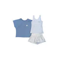 Chiikawa Anime "Chiikawa" Girl's Swimsuit L (Blue) - 160cm