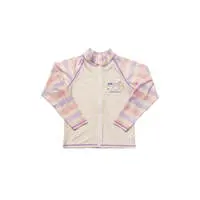 Chiikawa Anime "Chiikawa" Girl's Rash Guard S (120cm Purple)
