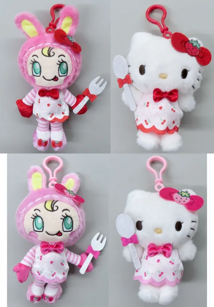 Plush - mezzo piano / Hello Kitty & Berrie-chan