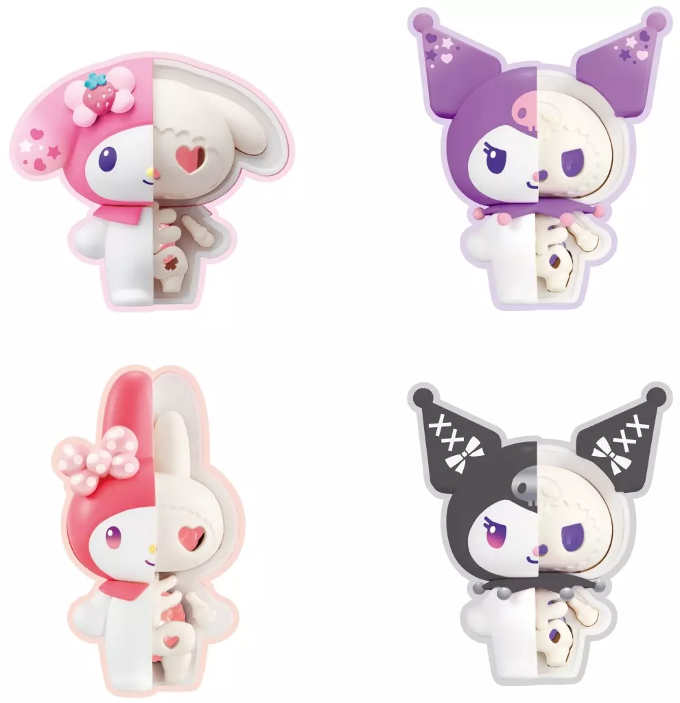 Trading Figure - Dismantling Puzzle FANTASY / Kuromi & My Melody