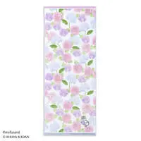 mofusand Face Towel (Hydrangea Purple)